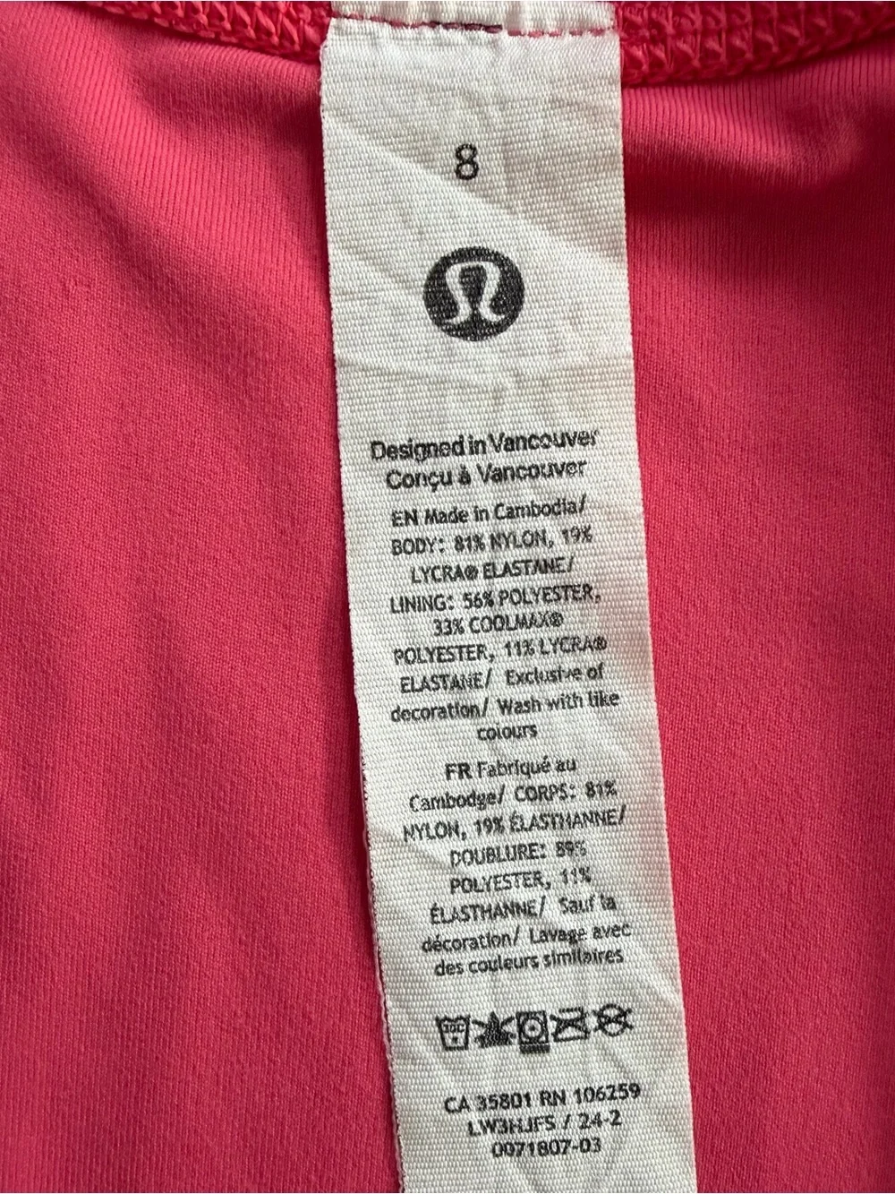 Lululemon Define Cropped Jacket